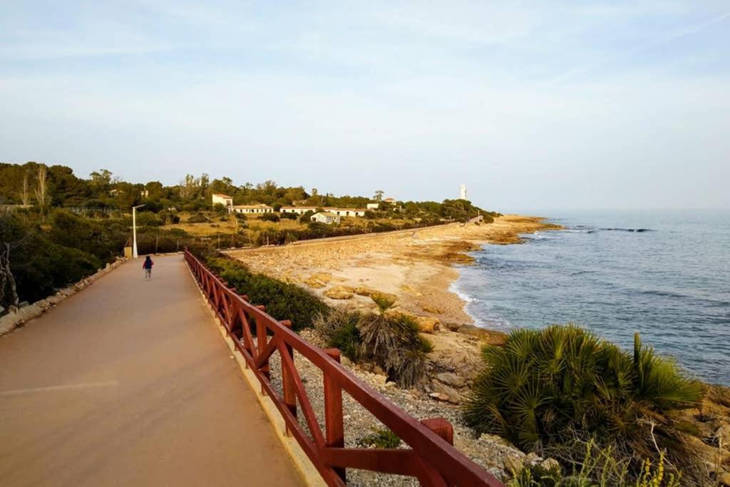 Appartamento Casa A 5 Min De Cala Blanca Wi-Fi Garaje Piscina Alcossebre Esterno foto